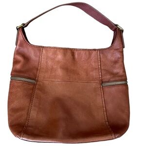 American Leather Co Medium Rich Brown Handbag (Authentic Genuine Leather)